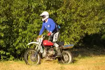 BMW R80 GS in Weidhausen am 21.07.2013. (5. Klassik Enduro Trophy AMC Hohe A�litz)
