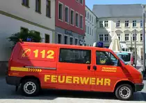 Einsatzleitwagen ELW der Freiwillige Feuerwehr Bernsgr�n. Foto 21.07.13