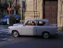 Ford  Anglia  105E Sedan (Bj. 1959-1967) in Francavilla di Sicilia (Aufnahmedatum 20.11.2011)