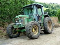 John Deere 6110, gesehen auf Sao Miguel/Azoren im Juli 2013