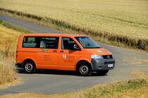 VW T 5 der  Stadtwerke H�nfeld , Juli 2013