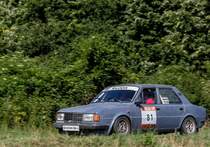 Skoda 120 (Laut Kennzeichen: 105 LR). Foto: Rallye Sprint am 21.07.2013
