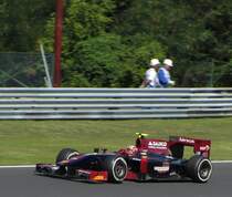 GP2 Rennauto auf dem Hungaroring am 29.07.2012.