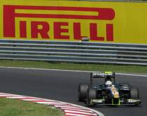 GP2 Rennauto auf dem Hungaroring am 29.07.2012.