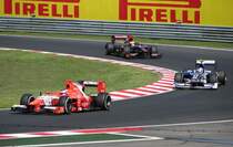 GP2 Rennauto auf dem Hungaroring am 29.07.2012.