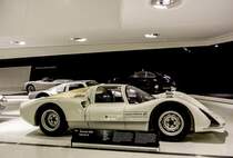 Porsche 906 Carrera 6. Aufnahme: Porsche Museum Stuttgart-Zuffenhausen am 30.11.2012