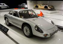 Porsche 356 B 2000 GS Carrera GT. Aufnahme: Porsche Museum Stuttgart-Zuffenhausen am 30.11.2012.