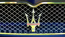 Maserati, der Dreizack ist das Firmenzeichen der italienischen Automarke, Aug.2013