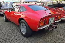 Opel GT bei der 24. Viersener Oldtimerrallye 2.6.2012   