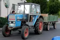 Eicher 4048 unterwegs in 36088 Hnfeld-Groenbach, August 2013