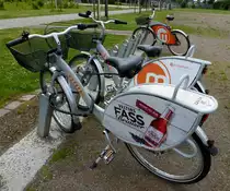 Mietrder der metropolradruhr an der Station in Herne Wanne Eickel angeschlossen 16,06,2013 das hintere Rad wurde sabotiert Lenker und Sattel verdreht Sattel eingeschnitten so Idioten gibt es wohl berall Leider

