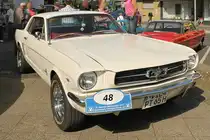 Ford Mustang bei der 24. Viersener Oldtimerrallye 2.6.2012   