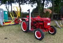 Ein Traktor von IHC Deutschland, Modell DLD2, Baujahr 1955.
Gesehen bei den Historischen Feldtagen in Nordhorn 2013.