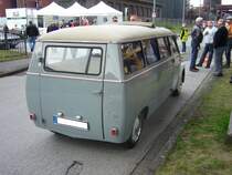Heckansicht eines Lloyd LT 600 6-Sitzer mit langem Radstand. 1956 - 1961. Oldtimertreffen Kokerei Zollverein am 01.09.2013.