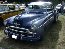 Chevrolet Styleline Business Coupe des Jahrganges 1949. Oldtimertreffen Kokerei Zollverein am 01.09.2013.