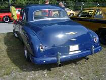 Heckansicht eines 1949´er Chevrolet Styline Business Coupe. Oldtimertreffen Kokerei Zollverein am 01.09.2013.