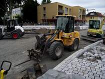 Volvo Radlader am 02.09.13 in Neu-Isenburg