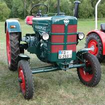 Hanomag R 16 (U 283) hat einen glnzenden Auftritt bei der Oldtimerausstellung in Hnfeld-Mackenzell, September 2013