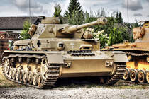 PzKpfw IV (Panzerkampfwagen IV) Ausf.G. Stahl auf der Heide II im Panzermuseum Munster. (01.09.13)