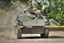 SPz (Schtzenpanzer) kurz Hotchkiss. Stahl auf der Heide II im Panzermuseum Munster. (01.09.13)