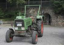 Im Rahmen des Dampftages am Piesberg in Osnabrck am 1.9.2013 stand dieser
Fendt Traktor direkt vor dem Eingang zum Hasestollen.