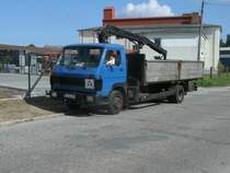 MAN,am 05.September 2013,im Industriegelnde von Bergen/Rgen.