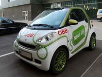 SMART for TWO im Einsatz fr die BB mit Null-CO2; 130829