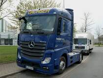 Mercedes Actros Giga 1842 DACHSER Zugmaschine der THOR GRUPPE 14,04,2012