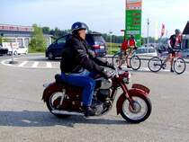 PUCH 250SGS, am Weg zur Oldtimerveranstaltung nach Rottenbach; 130908