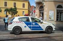 Dieser neue Opel Astra wurde von ca. 6-10 Monaten vor dem Aufnahmedatum (10.09.2013) an der Polizei geliefert.