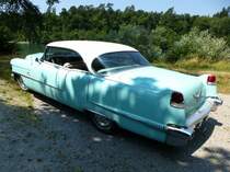 Cadillac Sedan de Ville, gebaut von 1954-56, gesehen in der Schweiz, Juli 2013