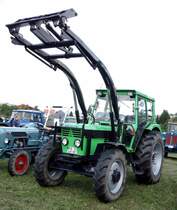 Deutz gesehen bei der Oldtimerausstellung der Traktorenfreunde Mackenzell im September 2013