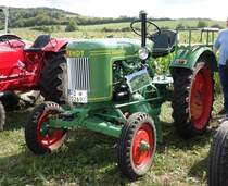 Fendt F 15 steht bei der Oldtimerausstellung der Traktorenfreunde Mackenzell im September 2013