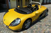 Renault Sport Spider, gebaut von 1995-97, 2 Liter-Motor mit 150PS, geh�rt zur ersten Generation ohne Windschutzscheibe, Juli 2013