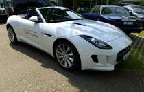 Jaguar F-type, 2-sitziger Roadster, Baujahr 2013, 3 Liter-Kompressor-Motor mit 340PS, Juli 2013