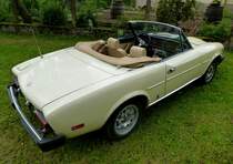 Fiat 124 Sport Spider, Baujahre 1972-82, Bulldog-Treffen Bruckerhof, Juni 2013