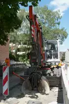 Mobilbagger, unbek. Fabrikat, 13.5.12