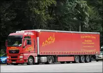 MAN Sattelzug fotografiert am 19.09.2013.