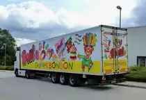 TROLLI  Gummibonbon Koffersattelzug von Theodor Krger GmbH ist ein inhabergefhrtes, international ttiges Familienunternehmen. Travemnde 08,09,2012