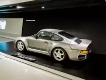 Porsche 959. Foto: Porsche Museum Stuttgart-Zuffenhausen am 30.11.2012