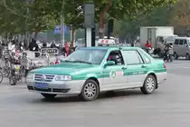 VW Santana Taxi in Shouguang, 1.11.11