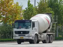 CNHTC HOWO Betonmischer in Shouguang, 6.11.11