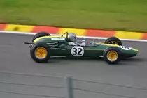 Historic Grand Prix Cars Rennen, 
beim Spa 6h Classic am 21.9.2013
LOTUS 32B Bj. 19665 ccm 2488