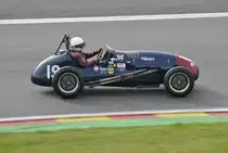 Historic Grand Prix Cars Rennen, 
beim Spa 6h Classic am 21.9.2013
COOPER-BRISTOL Mk II 3/53 Bj.1953 ccm 1971