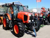 KUBOTA-M135GX; wird anl�sslich der Rieder-Messe ordentlich gepr�ft; 130904