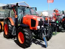 KUBOTA-M135GX; wird anlsslich der Rieder-Messe ordentlich geprft; 130904