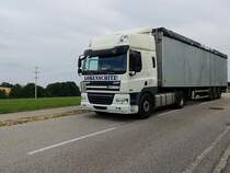 DAF CF85.460 von LORENSCHITZ, ist in Bratislava gemeldet u. auf �sterreichs Bundesstra�en unterwegs; 130820