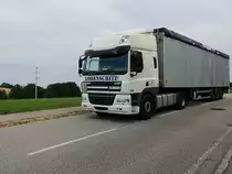 DAF CF85.460 von LORENSCHITZ, ist in Bratislava gemeldet u. auf sterreichs Bundesstraen unterwegs; 130820