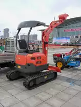 Kipor KDC 15 Kleinbagger, ausgestellt auf der  China WCAM 2011  in Shouguang, 6.11.11