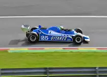 Mitzieher vom LIGIER JS11/15 Bj.:1980. Beim FIA Masters Historic Formula One Championship, am 21.9.13 in Spa Francorchamps.